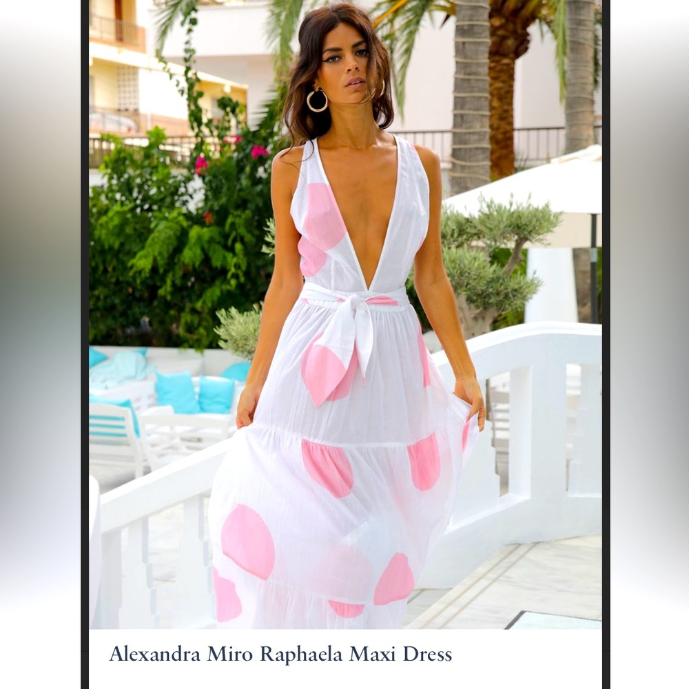 NWT Size Small Alexandra Miro Resort Dress